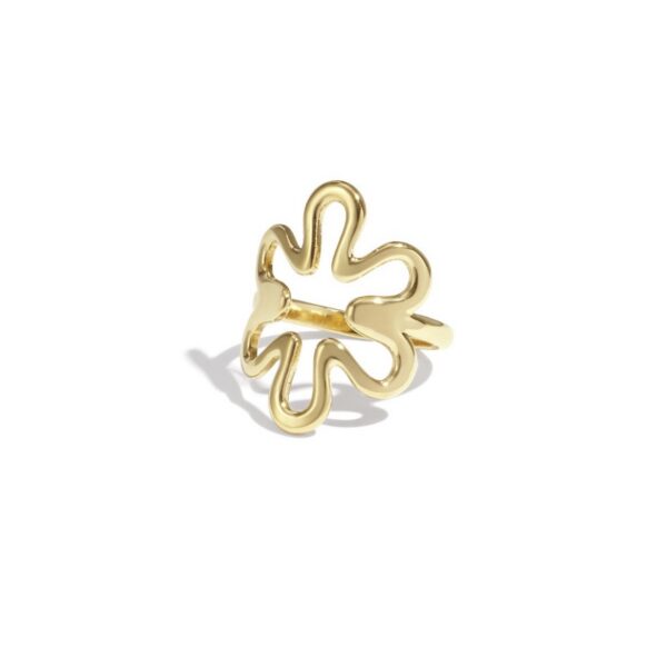 Bloom ring goud