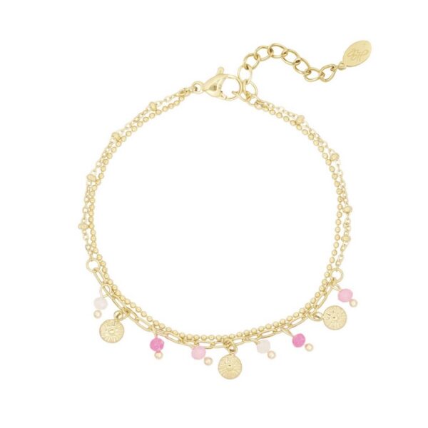 Pink armband